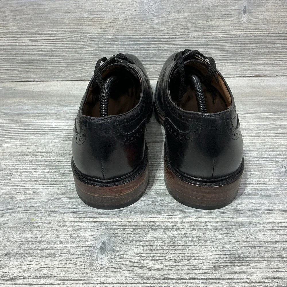 Hoofs & Hides Churchill Windsor England Goodyear Welt Black Dress Shoes Men's 11